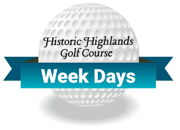 Week Day play greens fees at Historic Highlands Golf Course in East Liverpool, OH